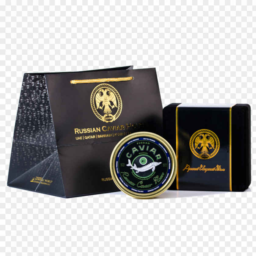 Black Caviar Ossetra KAVIARHAUZ Brand PNG