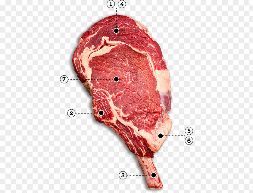 Cowboy Steak Beef Ham Meat Venison Rib Eye PNG