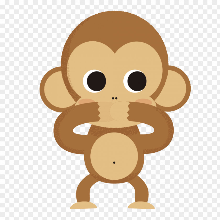 Monkey Chimpanzee Cartoon Clip Art PNG