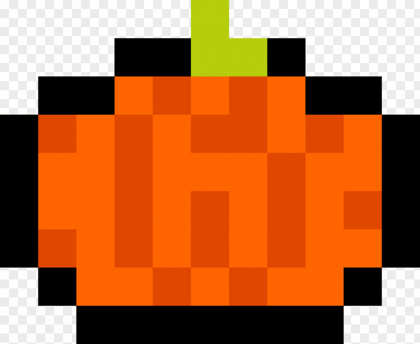 Pixel Pumpkin Pie Clip Art PNG