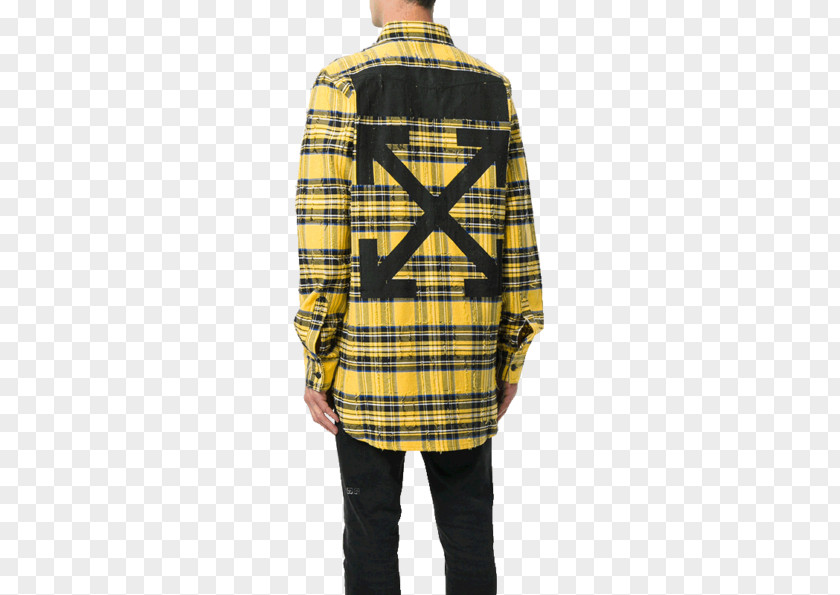 Yellow Sale Tartan T-shirt Flannel Hoodie PNG