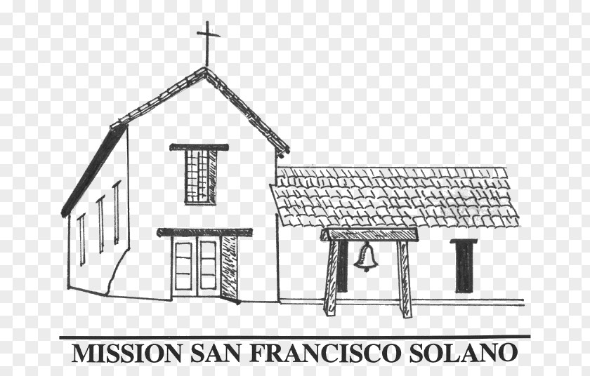 California Mission La Purisima Concepcion San Francisco Solano State Historic Park Spanish Missions In Santa Cruz Juan Bautista Drawing PNG