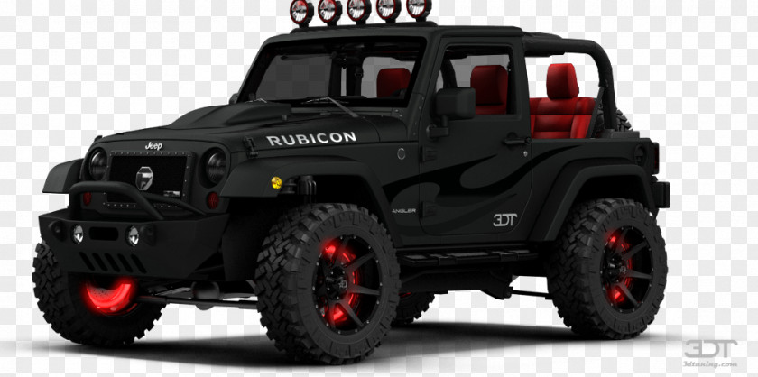 Jeep Wrangler Rubicon Car Tire Convertible PNG