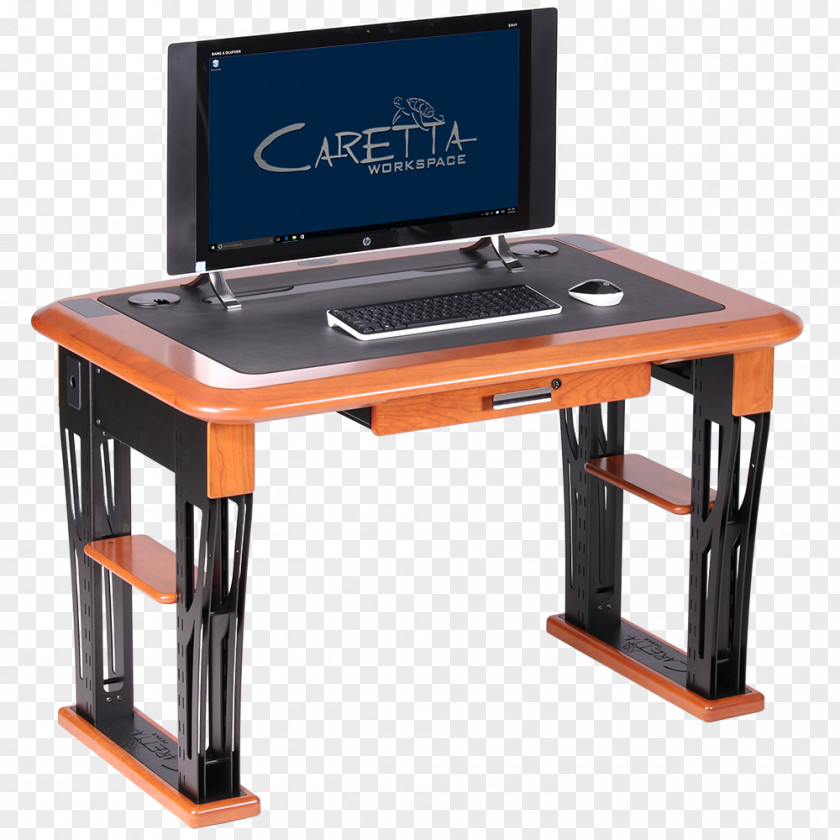 Table Computer Desk Shelf PNG