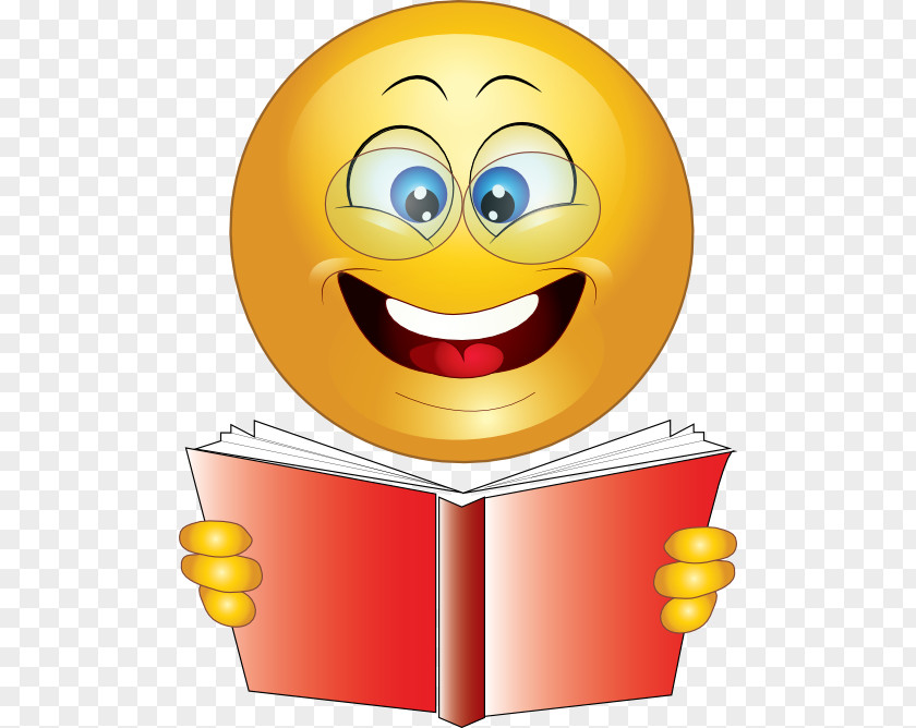 Wise Smiley Emoticon Clip Art PNG