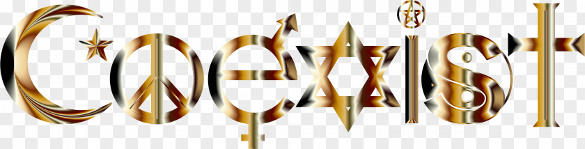 Judaism Coexist Symbols Of Islam Christian Symbolism Clip Art PNG