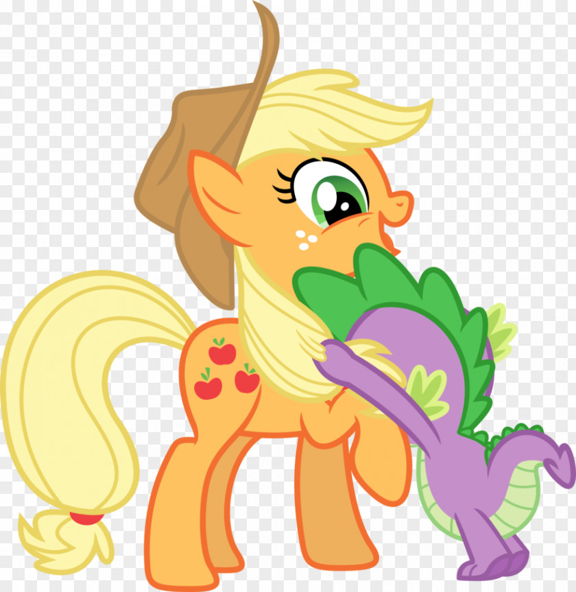 My Little Pony Applejack Spike Horse Love PNG