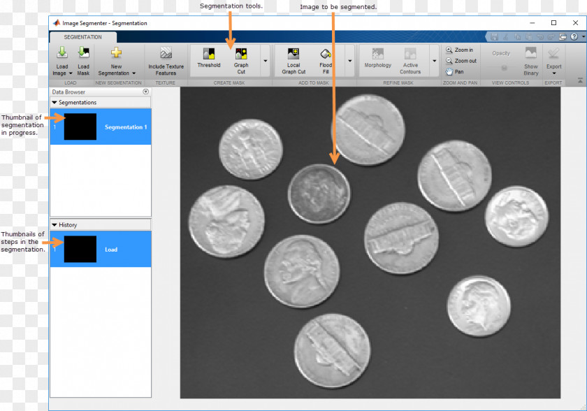 Segmentation Thresholding Otsu's Method Image Netpbm Format PNG