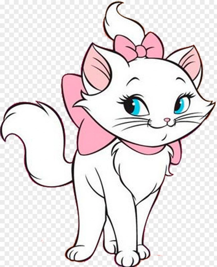 Cat Pink Kitten Marie Image PNG