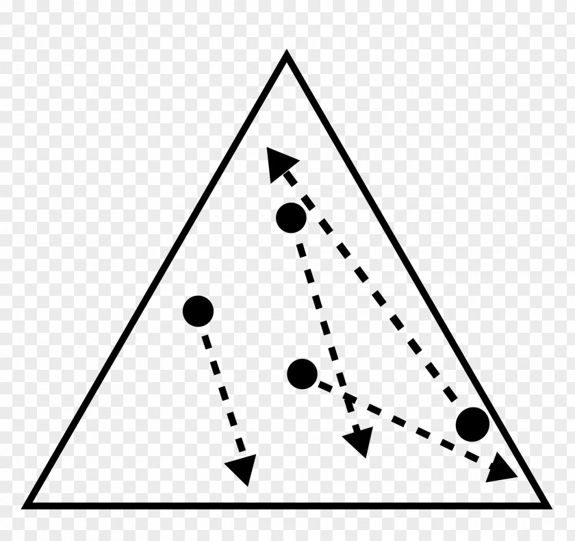 Gas Particle Triangle Ideal Pressure PNG