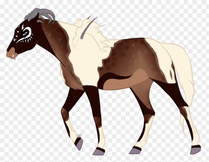 Ox Horn Mustang Foal Stallion Colt Rein PNG