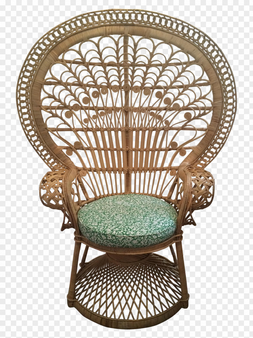Rattan Chair Table Wicker Furniture PNG