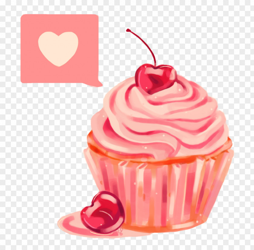Cupcake Birthday Cake Clip Art PNG