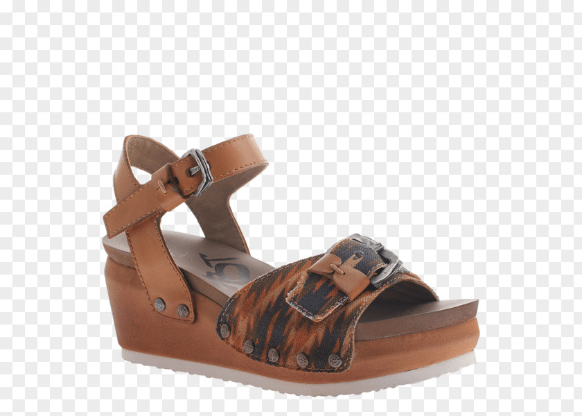 Street Beat Girls Slipper Leather Sandal Wedge Shoe PNG