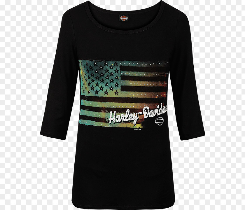 T-shirt Harley-Davidson Sleeve Clothing PNG