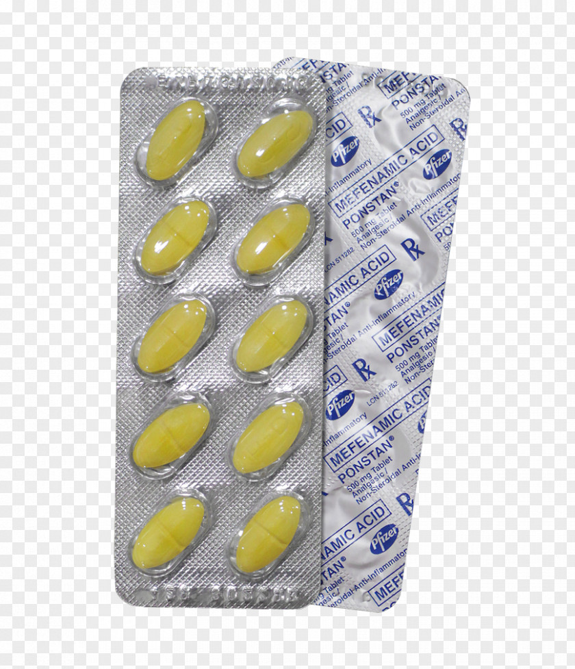 Tablet Mefenamic Acid Norgesic Pharmacy Pharmaceutical Drug PNG