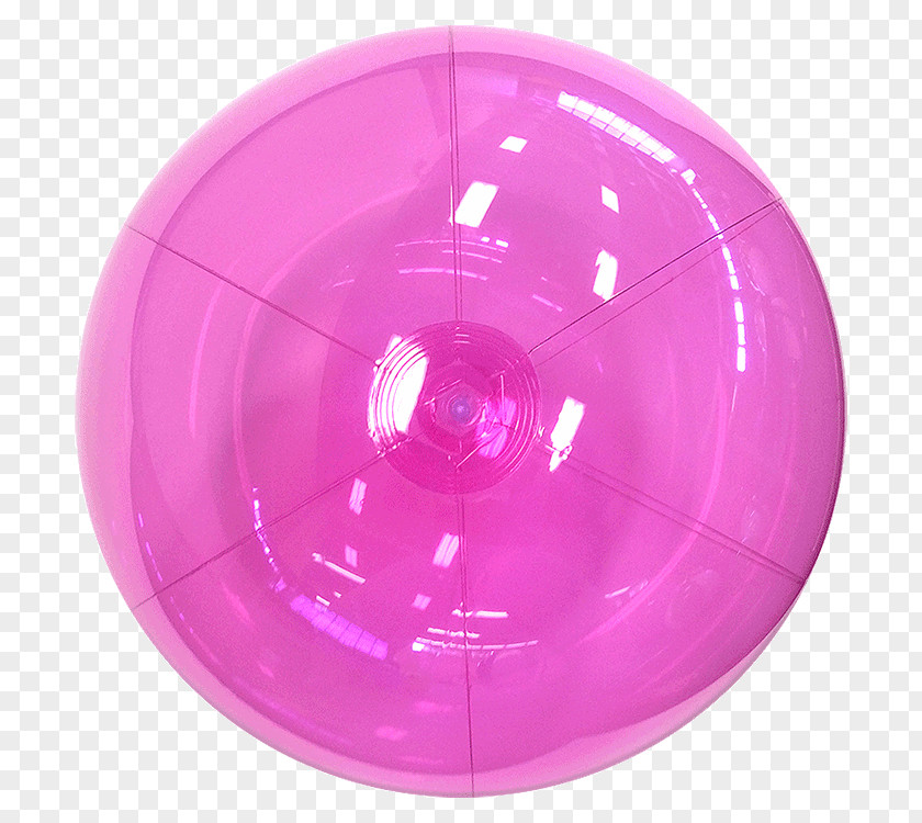 Beach Ball Plastic Pink PNG