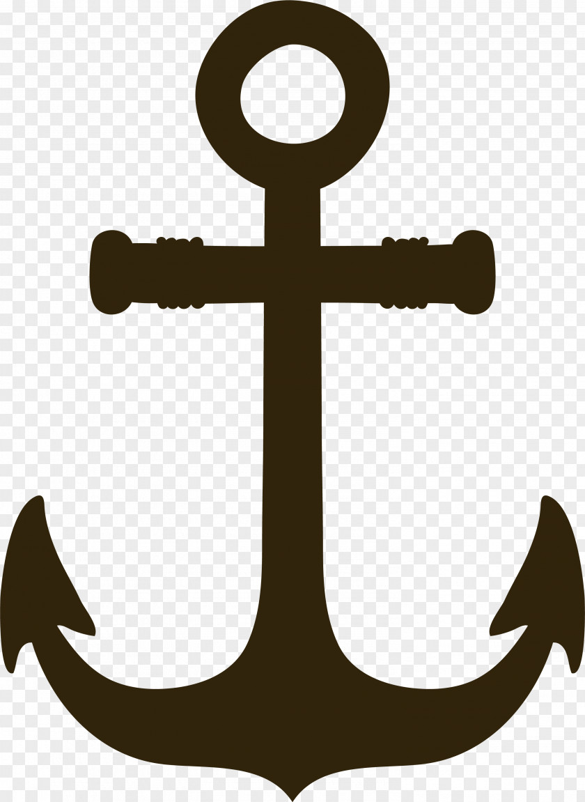 Brown Simple Anchor Royalty-free PNG