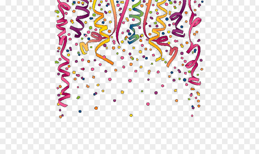Confetti Paper Party Birthday PNG