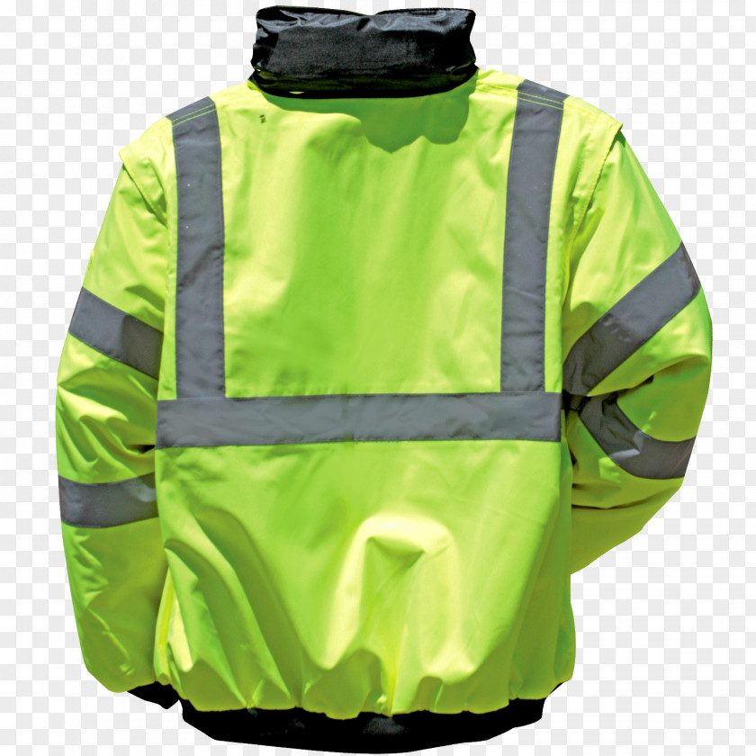 Jacket Hoodie Raincoat High-visibility Clothing PNG