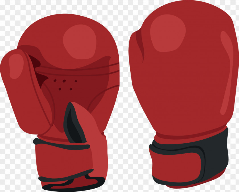 Red Boxing Gloves Glove PNG