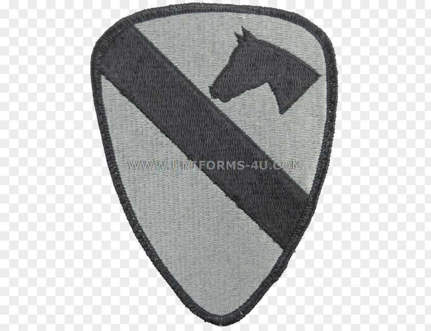 United States Army 1st Cavalry Division Shoulder Sleeve Insignia PNG