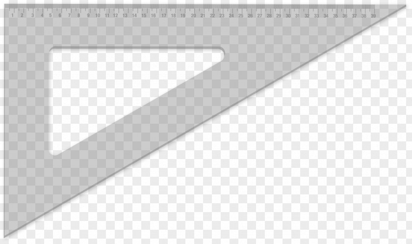 Vector Triangle Ruler White Brand Pattern PNG