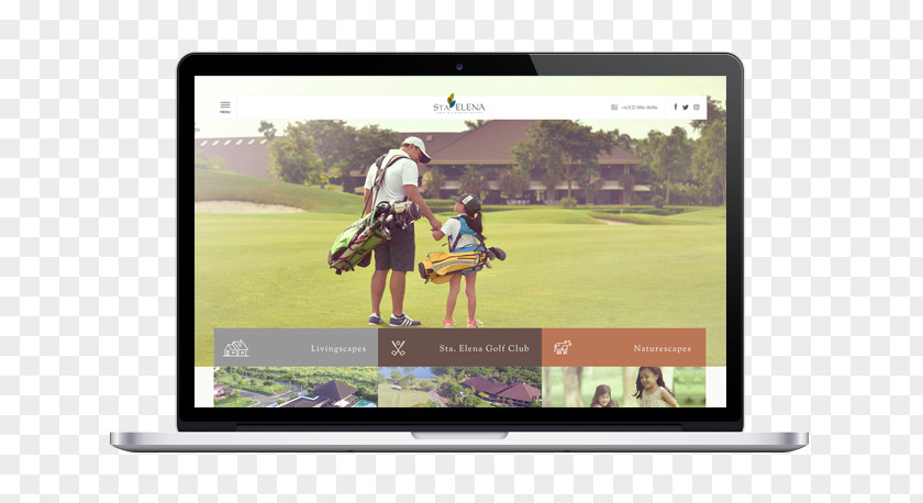 Creative Mockup Television Video Golf Display Device Philippines PNG