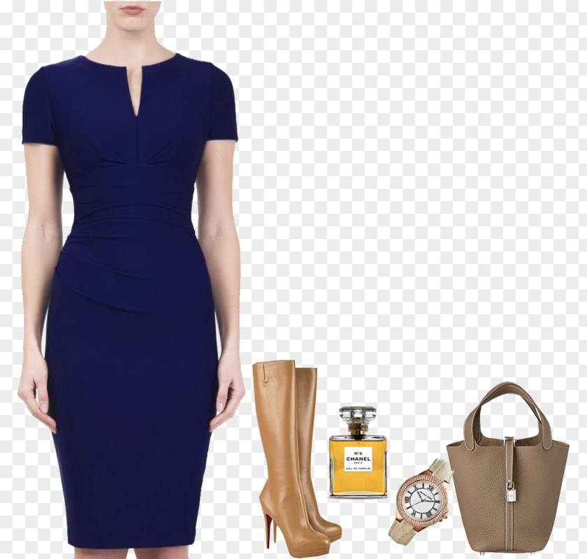 Dress Navy Blue Blazer Clothing PNG