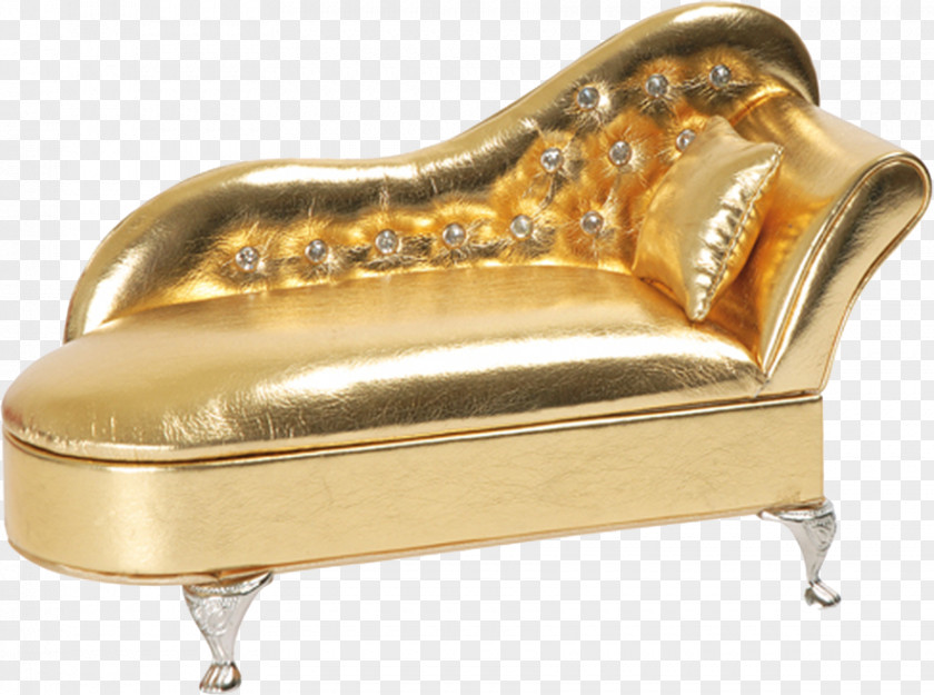Gold Sofa Material Free To Pull Koltuk Furniture Couch PNG