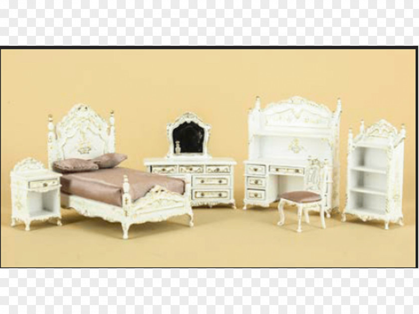 Hand Painted Desk Bed Frame Couch PNG