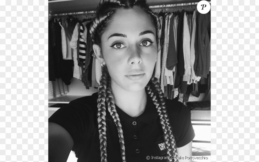 Instar Capucine Anav Les Anges Secret Story 9 Hairstyle Braid PNG