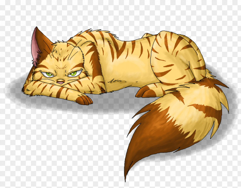 Tiger Whiskers Tabby Cat Paw PNG