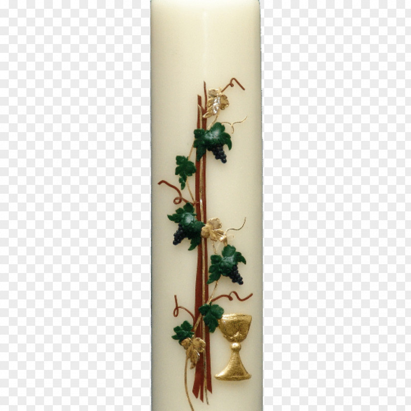 Wine Common Grape Vine Paschal Candle Chalice PNG