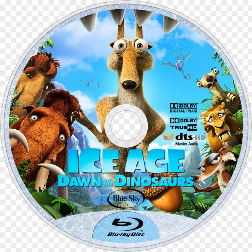Age Of Dinosaurs Scrat Manfred Sid Ice Film PNG