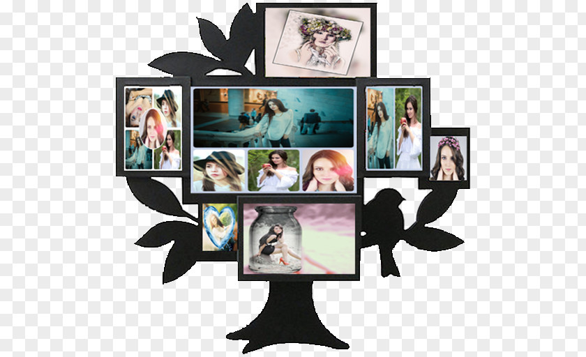 Blur Birthday Photo Frame : Editor Collage Maker Photomontage Photography PNG