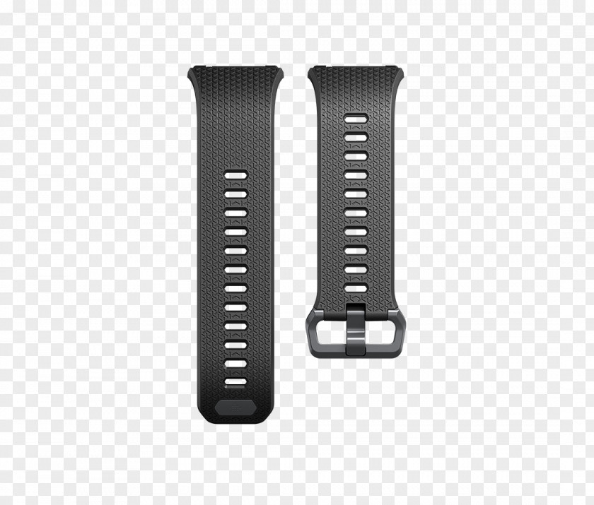 Fitbit Ionic Activity Tracker Wristband Silver PNG