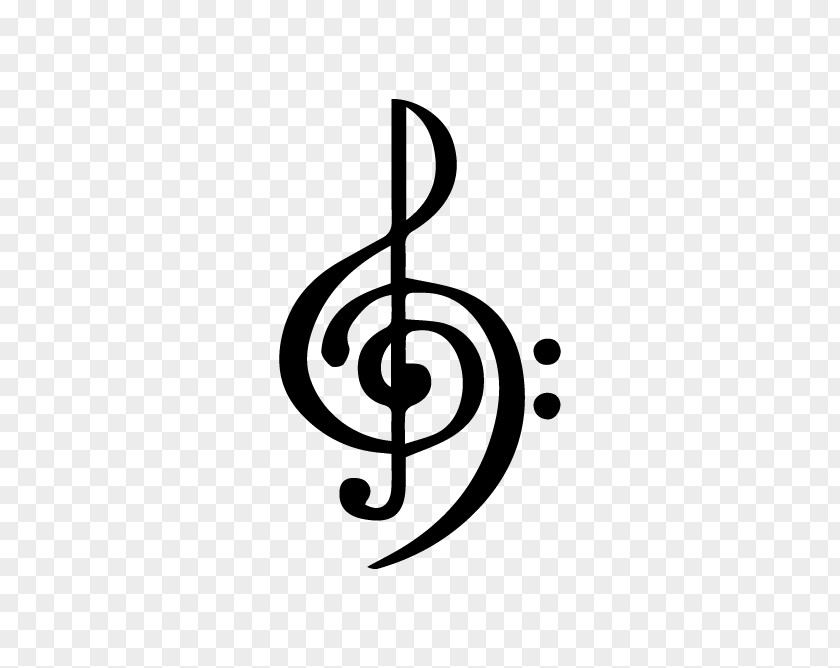 Musical Note Clef Treble Art Clip PNG