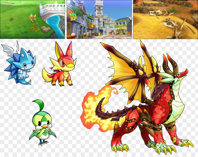 Puzzle And Dragons & Dragon Cross Monster Hunter Stories GungHo Online PNG
