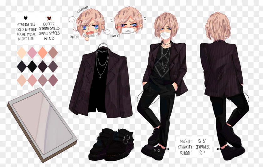 Visual Kei Fashion Suit Outerwear Jacket Formal Wear PNG