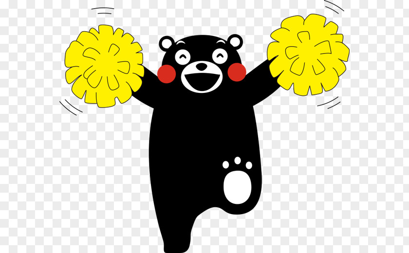 Bear Kumamoto Kumamon Mascot PNG