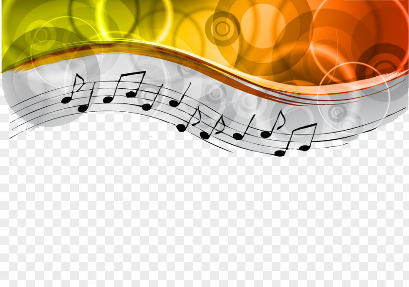 Colorful Musical Background Note Royalty-free Clip Art PNG