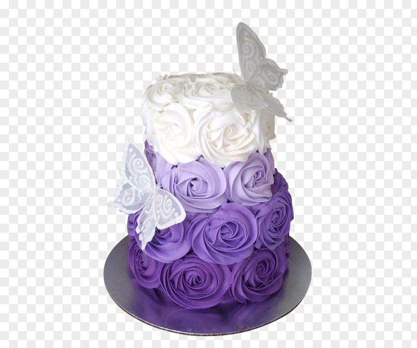 Free Butterfly Cake Pull Pictures Wedding Birthday Rosette Icing Macaron PNG