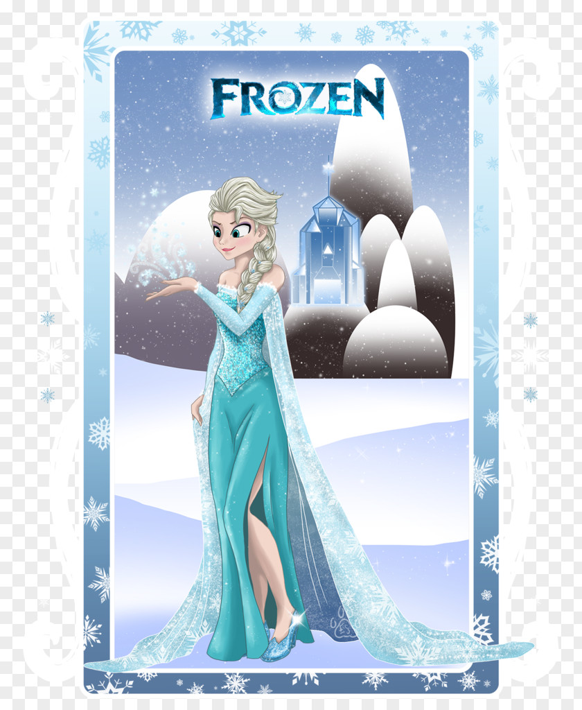La Reine Des Neiges Frozen Fairy Figurine PNG