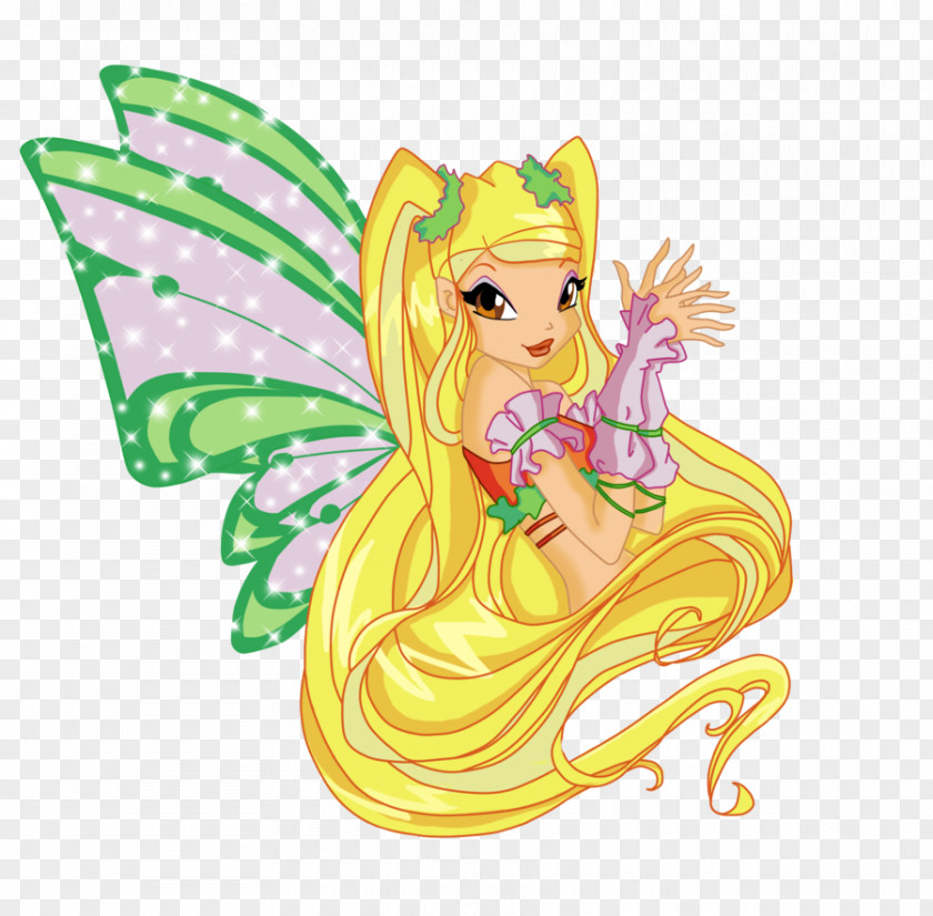 Sketch Wings Stella Bloom Flora Tecna PNG