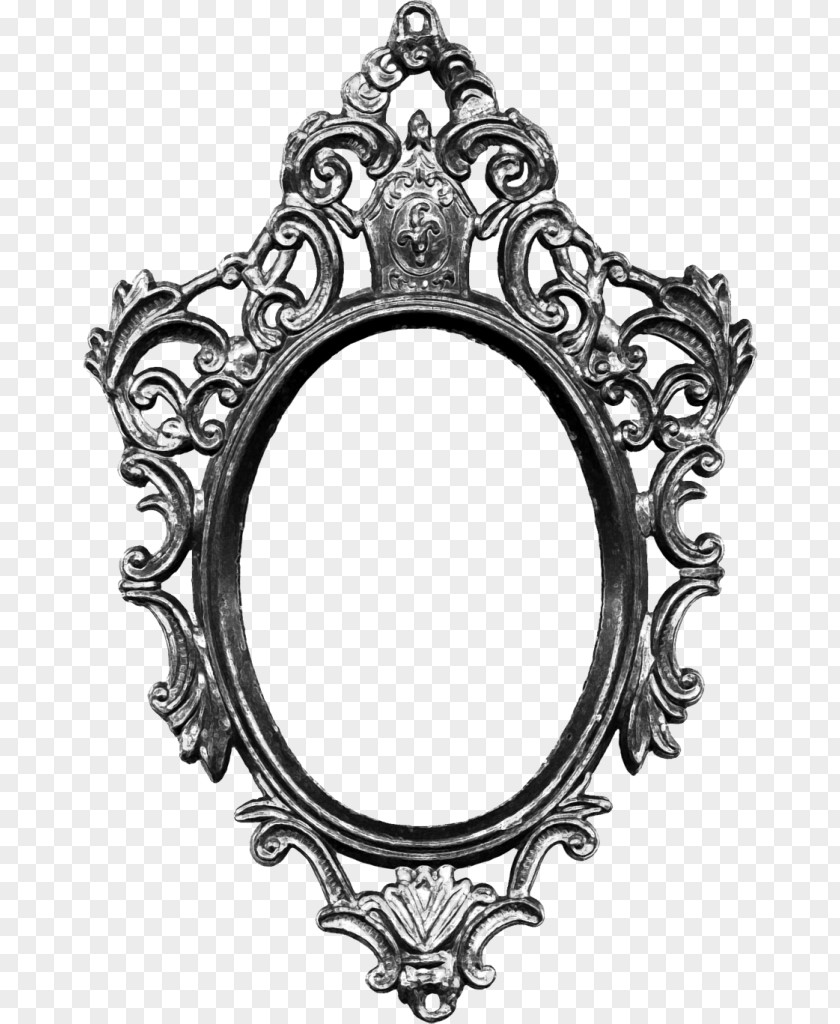 Brush Picture Frames Ornament Mirror PNG