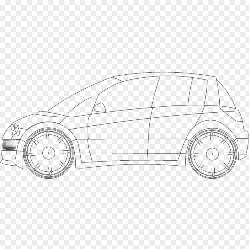 Car Door Automotive Design Sketch PNG