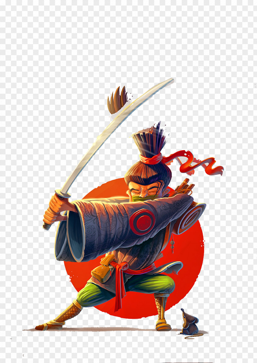 Samurai Japan PNG