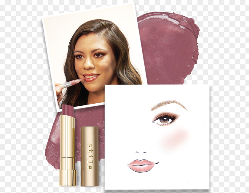 Smudged Lipstick Lip Balm Cosmetics Gloss PNG