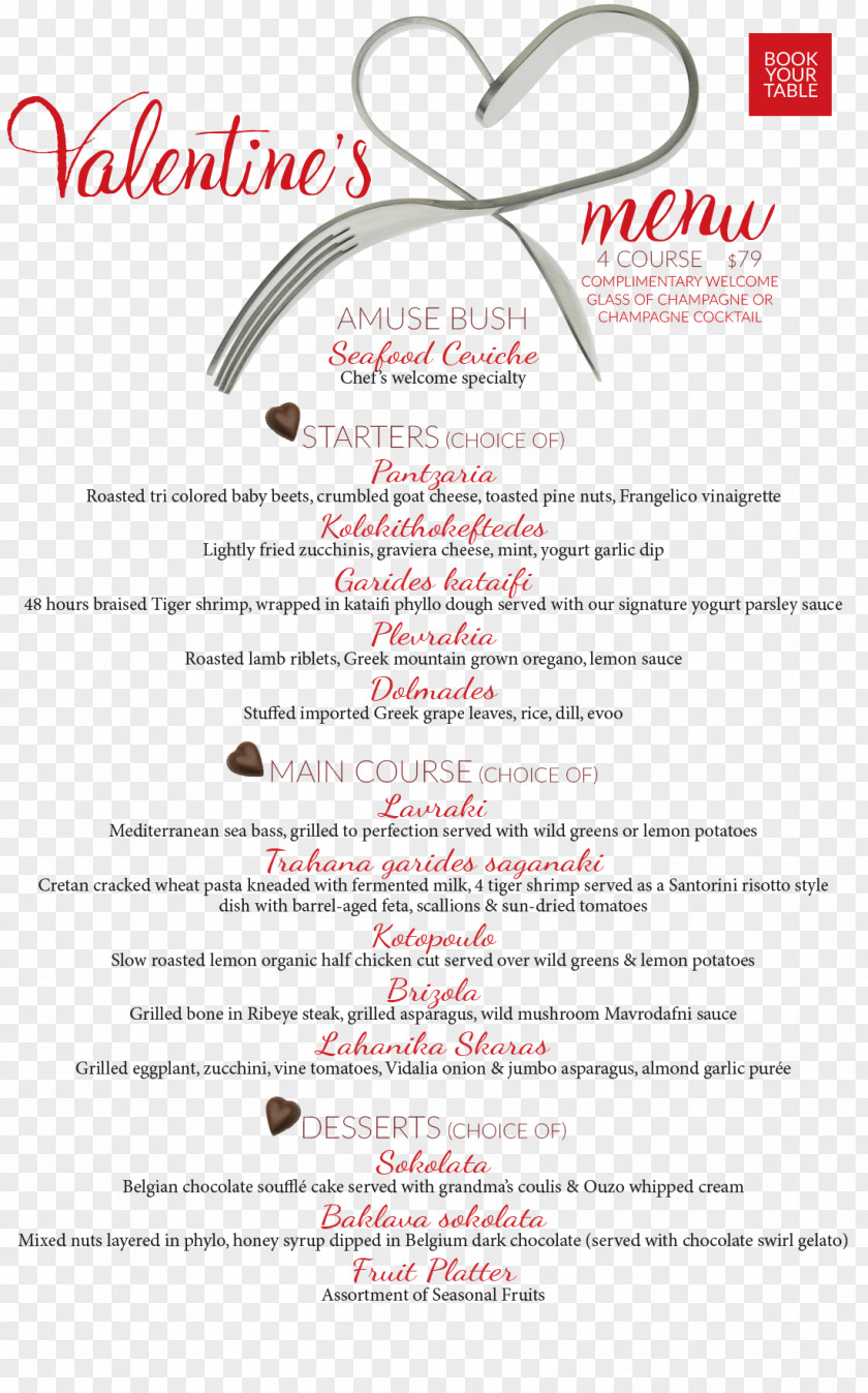 Valentines Menu Document Line Text Messaging PNG